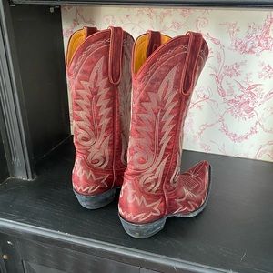 Old Gringo Nevada Boots in Red